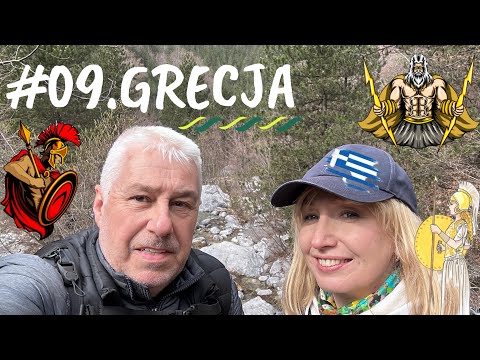 🇬🇷 OLIMP - park narodowy, Łaźnia Zeusa, Litochoro, zamek Platamonas