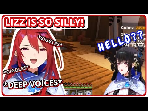 Liz Using *𝘿𝙚𝙚𝙥 𝙑𝙤𝙞𝙘𝙚* Makes Everyone Confused! | Elizabeth Rose Bloodflame 【HoloEN】