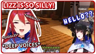 Liz Using *𝘿𝙚𝙚𝙥 𝙑𝙤𝙞𝙘𝙚* Makes Everyone Confused! | Elizabeth Rose Bloodflame 【HoloEN】