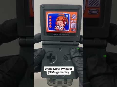 WarioWare: Twisted (Game Boy Advance) Gameplay! #nintendo #gameboyadvance #warioware