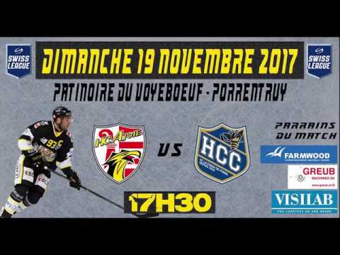 HC Ajoie - HCC 9-5  19.11.2017