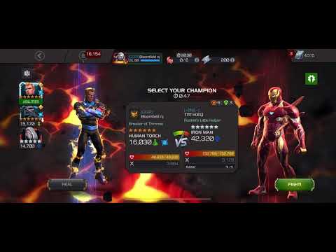 Mcoc AW Season 29 War 7 - Lost an attack bonus because of prefight ability