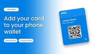 How to Add Your Business Card to Apple & Google Wallet