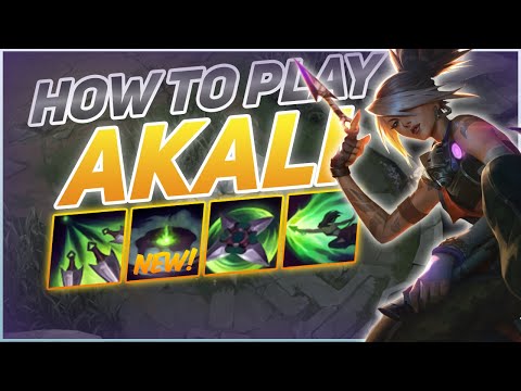 HOW TO PLAY NEW AKALI SEASON 11 | BEST Build & Runes | Season 11 Akali guide | League of Legends