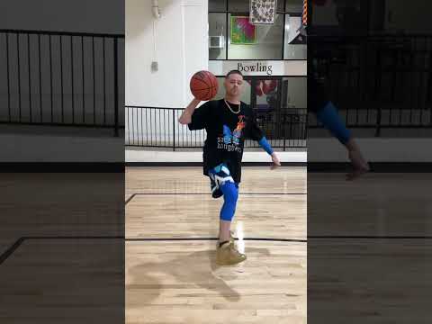 Professor WILD Dribble Sequence Perfectly On Beat in Downtown Los Angeles