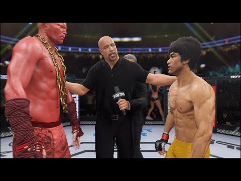 Gargoyle vs. Bruce Lee - EA Sports UFC 4 - Super Dragon 🐉