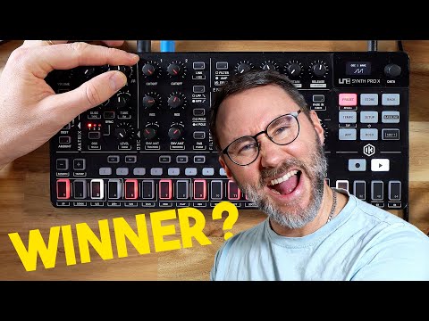 IK Multimedia UNO Synth Pro X Desktop Analog Synthesizer 2023 - Present - Black image 3