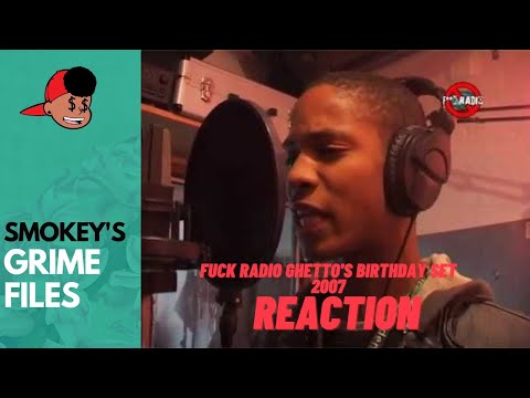 American Rapper First Time Hearing Fuck Radio Ghetto's Birthday Set 2007 (Grime Files)