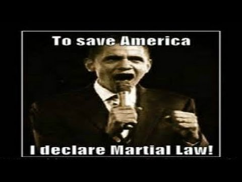 USA Martial Law Lock Down Never forget 1 Million US citizens Congress grants Obama free rein Video