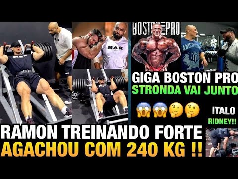 RAMON AGACHOU COM 240KG - GIGA VAI COMPETIR NO BOSTON PRO - LEO STRONDA E BALESTRIN EM OHIO E MAIS