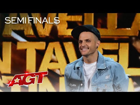 Magician Dustin Tavella Delivers an Amazing Reveal Using a Judge's X - America's Got Talent 2021