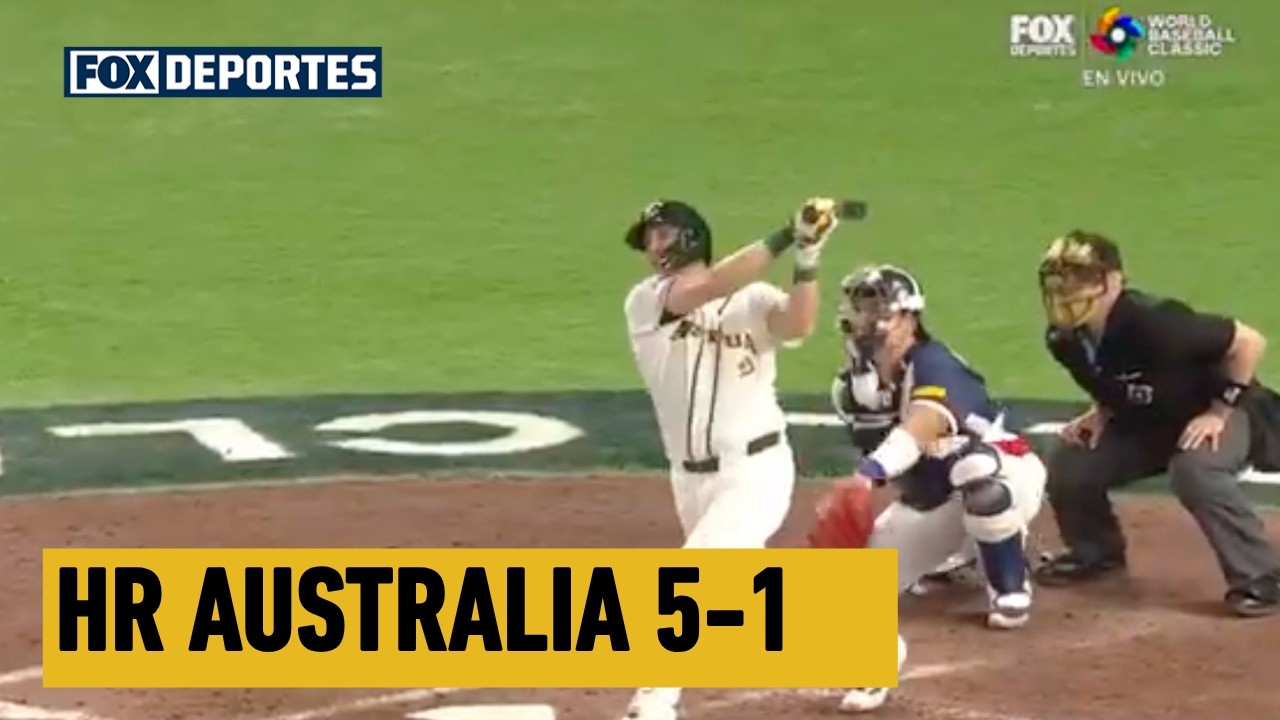 💥 HR DE GLENDINNING | Corea del Sur 5-1 Australia | WBC 2026