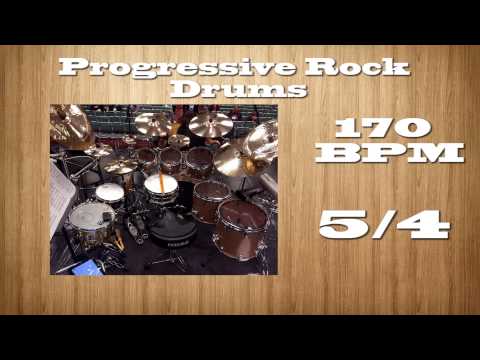 170 BPM // 5/4 // Progressive Rock Drums