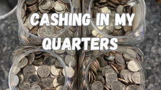 CASHING IN COINS (Mostly Quarters) - New Record? 💰