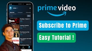 How to Subscribe Amazon Prime !