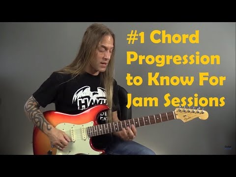 #1 Chord Progression to Know For Jam Sessions | GuitarZoom.com | Steve Stine