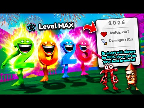 Unlocking MAX LEVEL 2 0 2 6 In Brainrot Evolution! (Roblox)