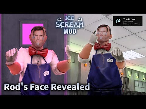 Ice Scream 4 Mod - Rod's Face Revealed