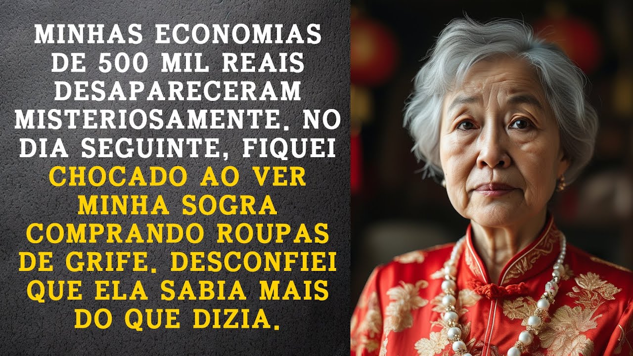 Minhas economias de 500 mil sumiram! O que minha sogra fez no dia seguinte vai te chocar!
