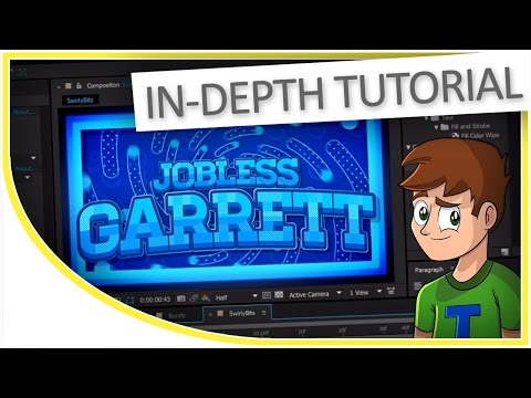 [TUTORIAL] How to Make a 2D Intro for YouTube (After Effects CC) Custom Text, Shapes & Sync (BTS #1)