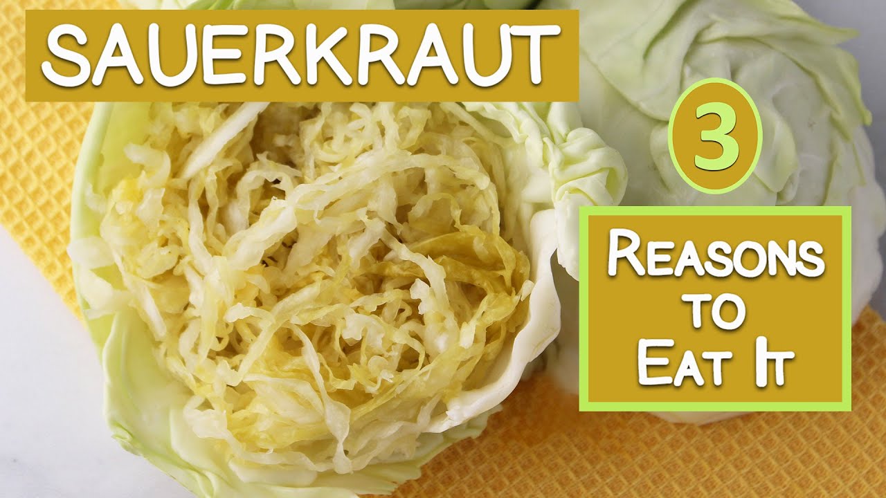 Sauerkraut and the Gut Microbiome, Top 3 Reasons to Eat It - YouTube