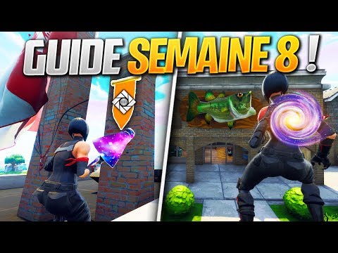 Ou Trouver Les Trophees De Peche Defi Semaine 8 Saison 6 - guide complet des defis de la semaine 8 saison 6 de fortnite fortnite astuce