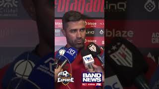 Depois de vitória do Atlético diante da Aparecidense, Lacerda ressalta entrosamento do time