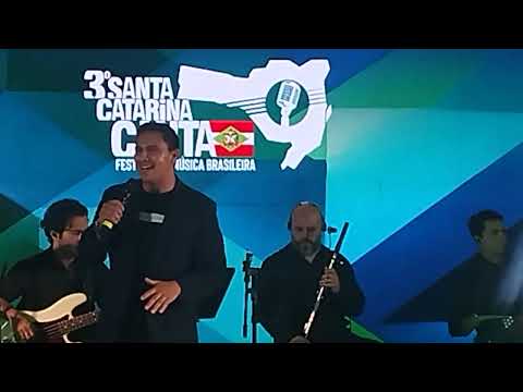 Cantor Fábio Junior amaro no santa Catarina canta em maravilha SC 