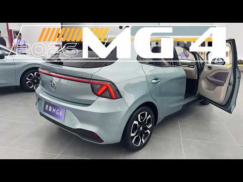2026 MG4 EV Detailed Interior & Gets a Semi-Solid-State Battery