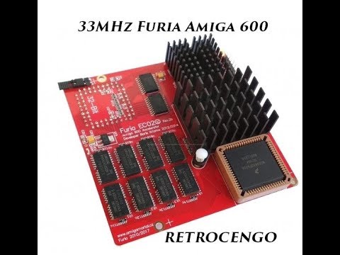 Furia 68020 33MHz Commodore Amiga 600