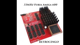 Furia 68020 33MHz Commodore Amiga 600