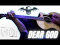 Avenged Sevenfold Dear God POV Guitar Cover 2025 SCREEN TABS