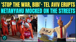 ‘Netanyahu, GET OUT’: Israelis FLOOD Tel Aviv Against ‘WAR-ADDICT’ Netanyahu, Demand END Of Iran War