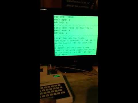 Kinder Morgan on a real TRS-80 MC-10