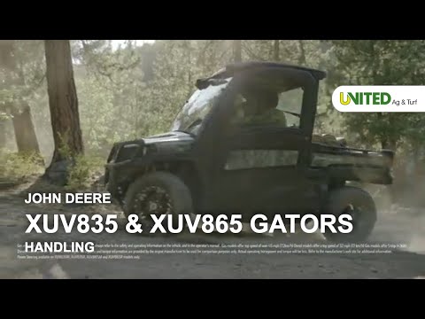 John Deere Gator™ XUV835 and XUV865 Handling