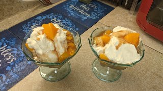 Old Fashion Classic Peach Shortcake (A Request From Brenda)