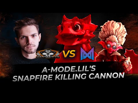 Lil is a Roaming Snapfire Pos 4  - Dota 2 Replay Full Gameplay