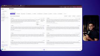 Favoritando e baixando o áudio na aba emoções do FilmScribe