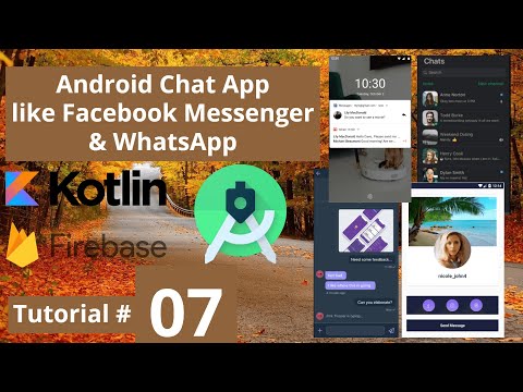 Firebase Search Query Android Studio Tutorial 2020 Kotlin Chat App with Firebase like WhatsApp Clone