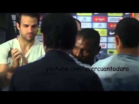 Eric Abidal goodbye Futbol Club Barcelona! Emotional press conference! 30.05.2013