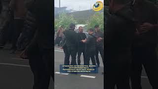 Արտահանում, ներմուծում չկա, ճանապարհը ամբողջությամբ փակ է. հայ-վրացական սահմանը փակ է #shorts #բողոք