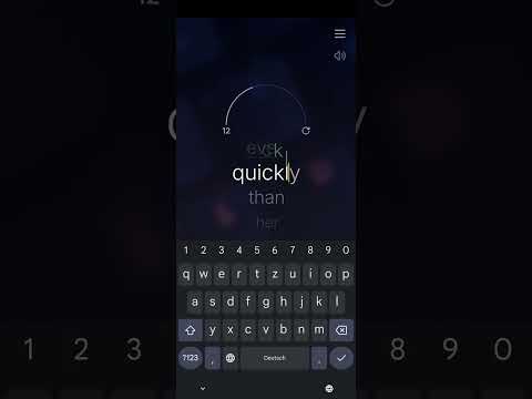 Typing Game: Quick Keys