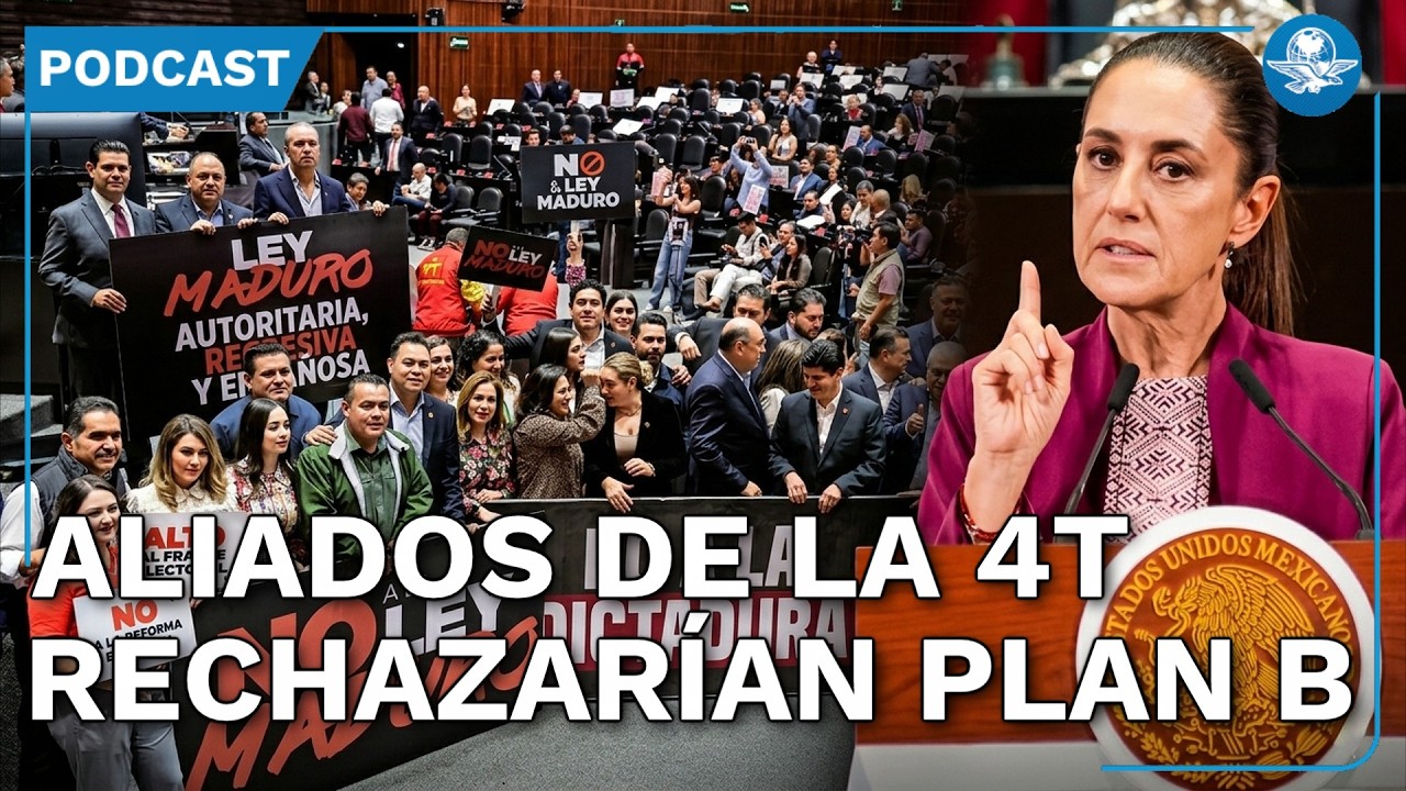 ¿Traición en la 4T? Aliados de Sheinbaum amenazan con tumbar su Plan B | TU DÍA CON EL UNIVERSAL