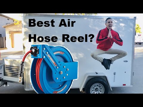 Air Hose Reel For Mobile Detailers