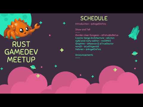 Rust Gamedev Meetup #9: September 2021