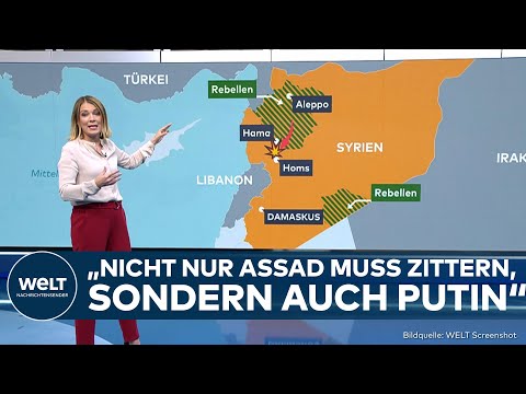 SYRIEN: "Es wird gefährlich für Assad" – Islamistische Rebellen nehmen immer mehr Städte ein