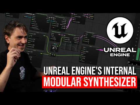 Procedural Audio Synthesis & Music in Unreal Engine 5 Metasound Modular Synth