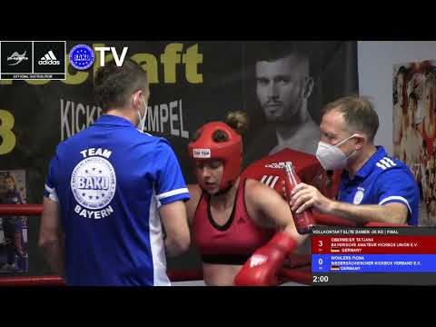 2.Einladungsturnier 2021 - Ringsport FC ELITE Damen -56 kg Tatjana Obermeier vs Fiona Wohlers
