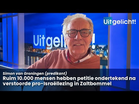 Uitgelicht! 28 april 2025 - Simon van Groningen over petitie na agressie bij verstoorde Israëllezing
