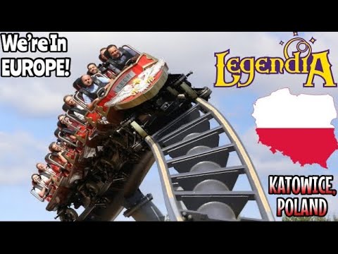 We’re in EUROPE!! - Riding Lech Coaster at Legendia | VLOG [2022]
